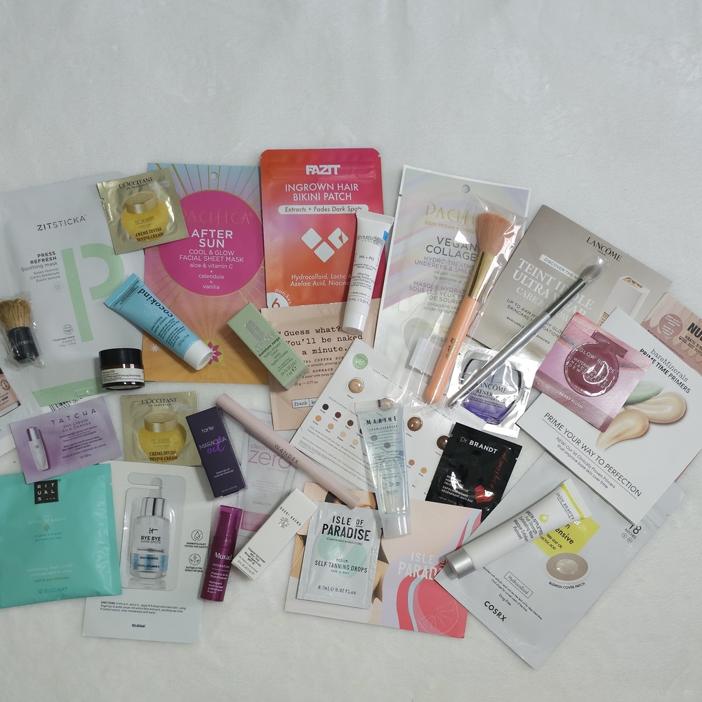 Custom variety Pack of 36 Makeup & Skincare Products - Bundle #3